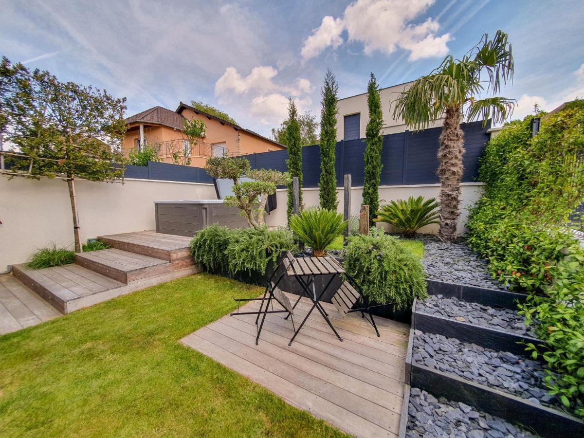 Exigehome - Chambre D'Hote Avec Jacuzzi Et Jardin Paysage, Partage Orgeval (Yvelines) Exterior foto