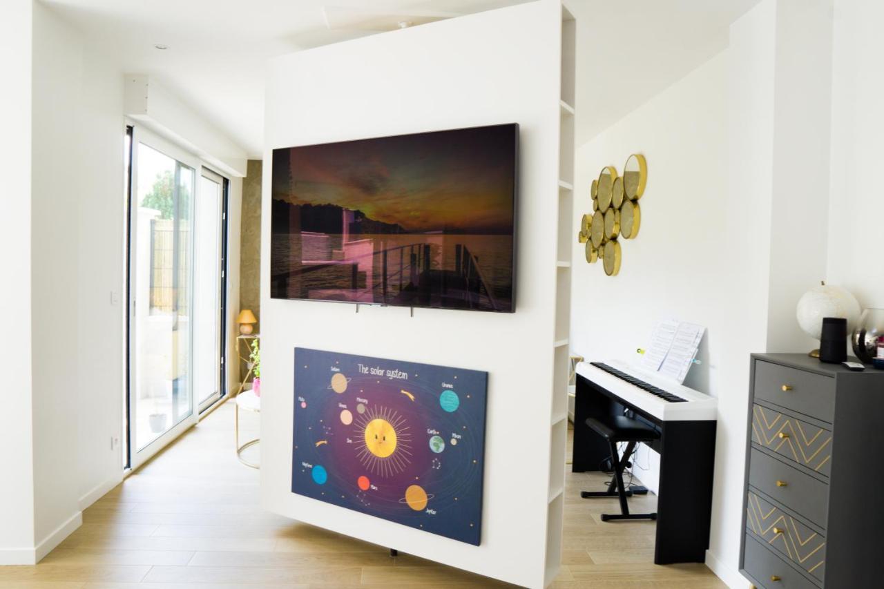 Exigehome - Chambre D'Hote Avec Jacuzzi Et Jardin Paysage, Partage Orgeval (Yvelines) Exterior foto